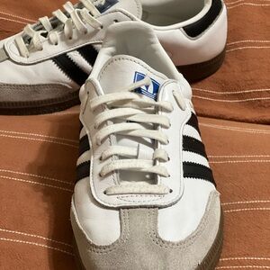 Adidas Women's White and Black Sneakers